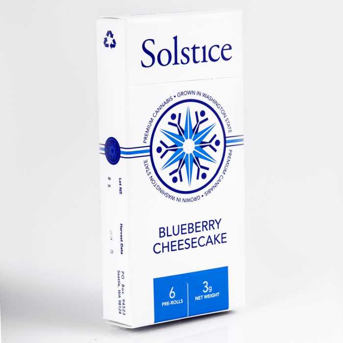 Blueberry Cheese Cake Pre Roll For Sale - Order Now!
